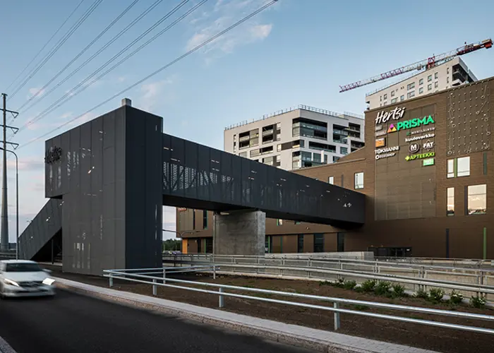 Lähipalvelukeskus Hertsim julkisivu