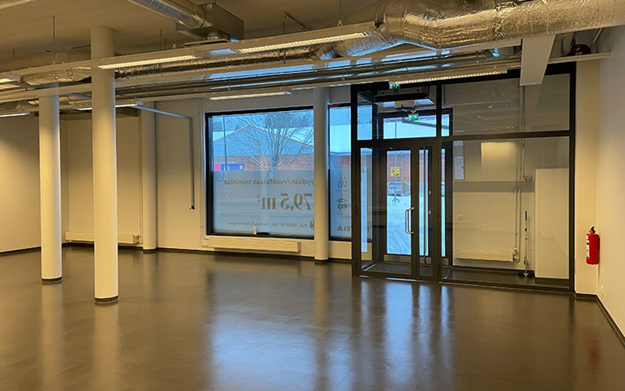 Kuva Hartelan Kaarinan Eerikinpihan liiketilan sisätiloista
