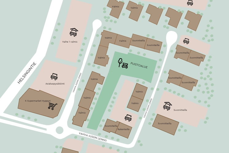 Kuva Lahden Vahva-Jussin aluekartasta 2025