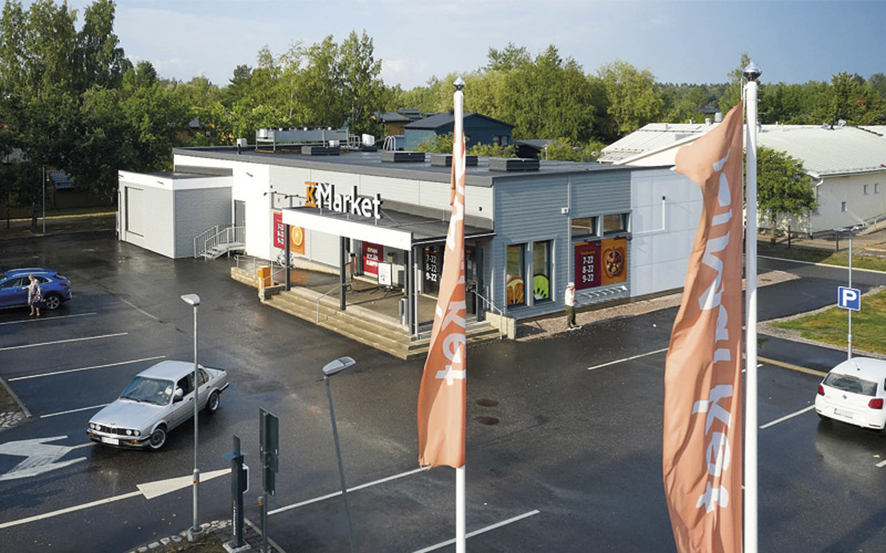 Valokuva Järvenpään Kyrölän K-Marketista