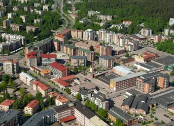 Uusi kortteli kokonaisuus Lahden Paavolaan