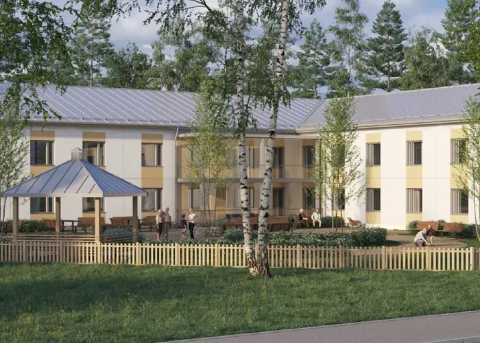 Sinilähteen palvelutalo Heinolassa