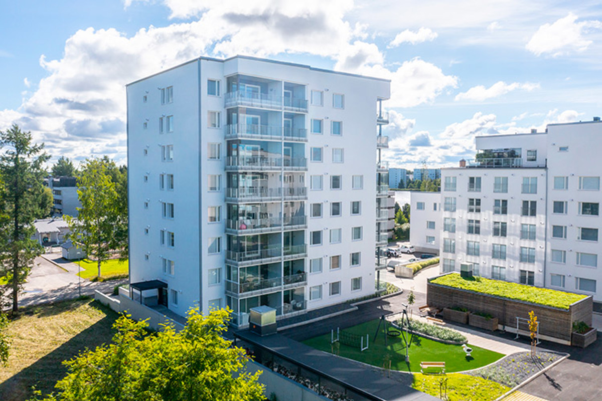 Hartela Oulu Lohitorni Piha Ilmakuva Kuvagalleria