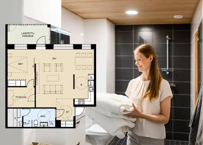 Hartelan Turun Skalan sinkku koti