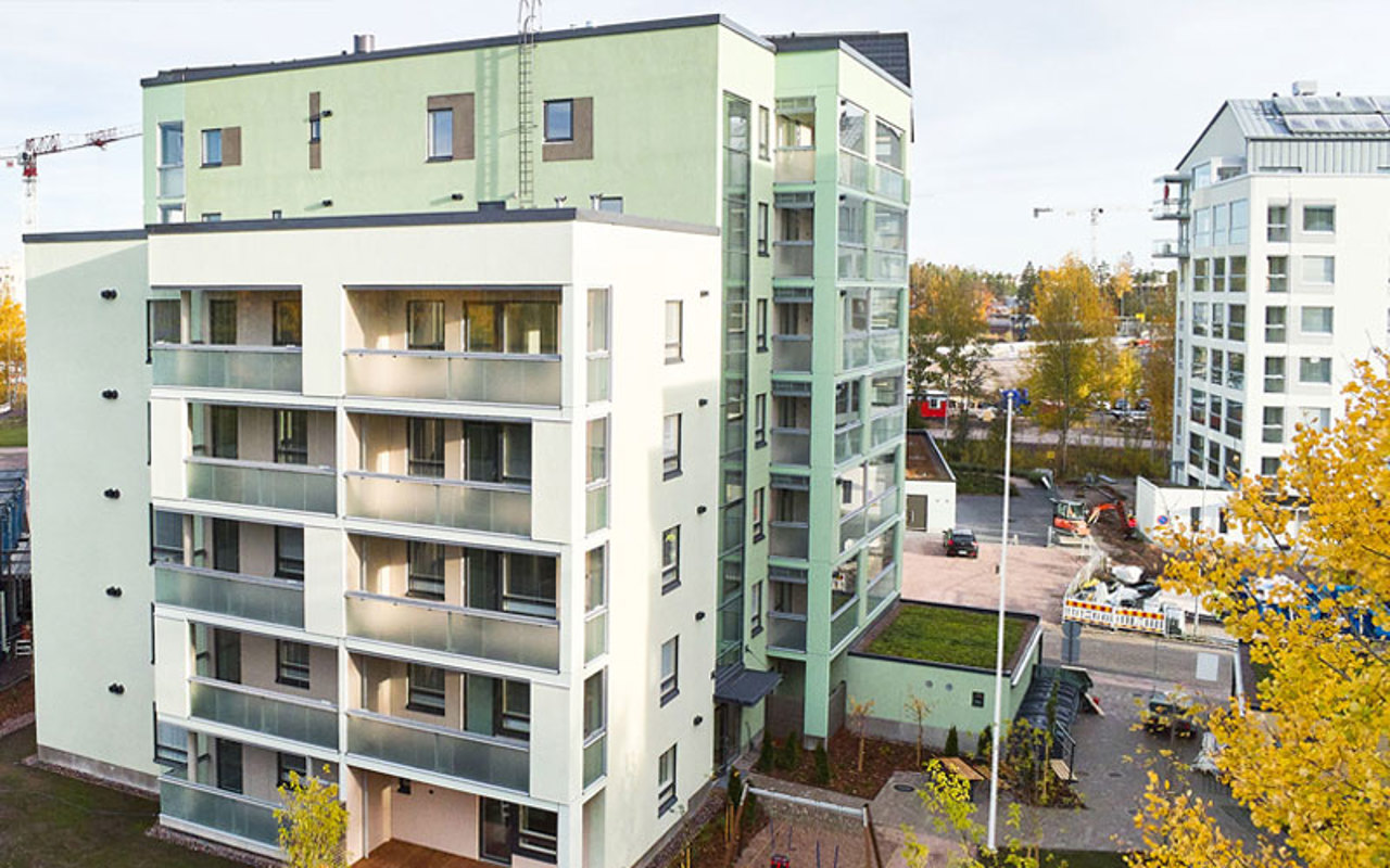 Ilmakuva Espoon Purosta