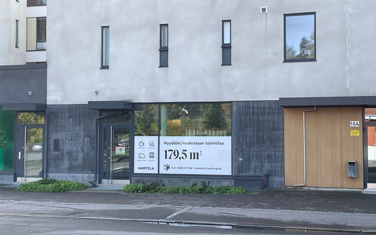Hartela Kaarina Eerikinpiha Liiketila 1 Lautakunnan Katu Lahikuva Kuvagalleria