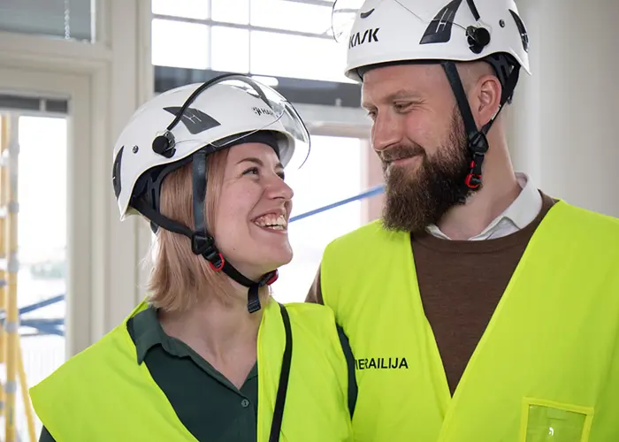 Hartelan asukkaat muuttoatarkastuksessa